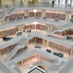 a large library filled with lots of books